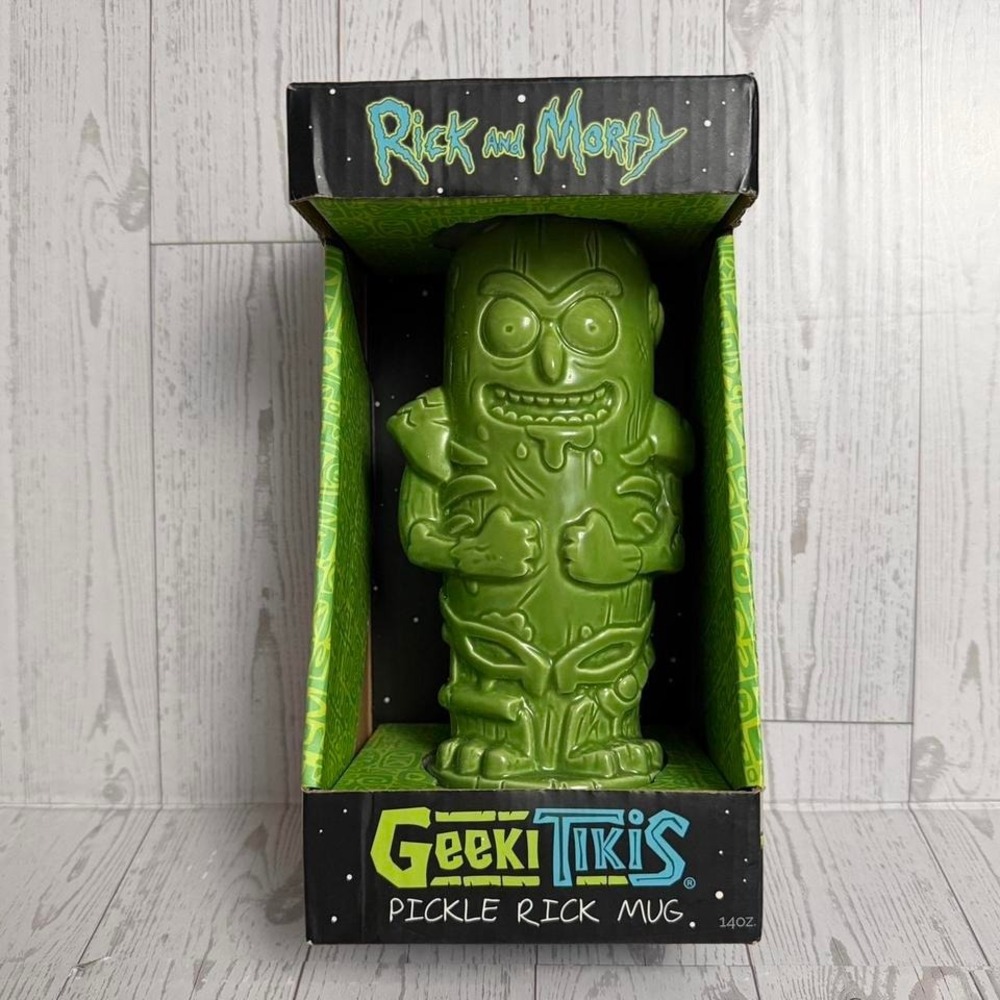 Rick and Morty tiki mug by Geek Tikis pickle Rick new in box‎